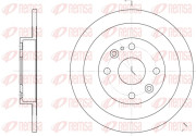 6148.00 Brzdový kotouč REMSA