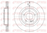 61633.10 Brzdový kotouč REMSA