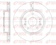61665.10 Brzdový kotouč REMSA