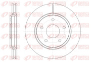 61724.10 Brzdový kotouč REMSA