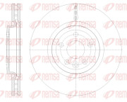 61782.10 Brzdový kotouč REMSA