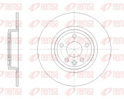 61785.00 Brzdový kotouč REMSA