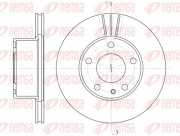 6298.10 Brzdový kotouč REMSA