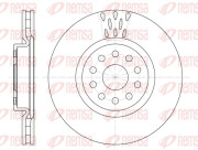 6563.10 Brzdový kotouč REMSA