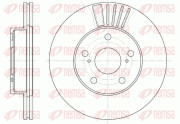 6582.10 Brzdový kotouč REMSA