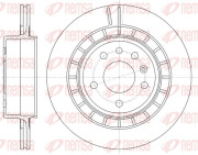 6861.10 Brzdový kotouč REMSA