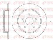 61425.00 Brzdový kotouč REMSA