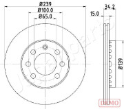 DI-0904C Brzdový kotouč JAPANPARTS