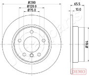 DP-0100C Brzdový kotouč JAPANPARTS