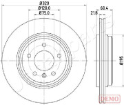 DP-0113C Brzdový kotouč JAPANPARTS