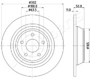 DP-0310 Brzdový kotouč JAPANPARTS