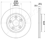 DP-0315 Brzdový kotouč JAPANPARTS