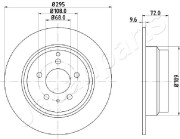 DP-0319 Brzdový kotouč JAPANPARTS