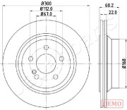 DP-0514C Brzdový kotouč JAPANPARTS