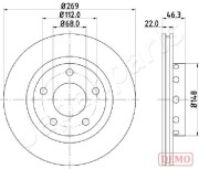 DP-0913C Brzdový kotouč JAPANPARTS