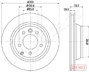 DP-0918C Brzdový kotouč JAPANPARTS