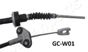 GC-W01 Tazne lanko, ovladani spojky JAPANPARTS