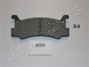 PP-699AF Sada brzdových destiček, kotoučová brzda JAPANPARTS