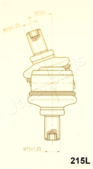 SI-215L Stabilizátor, podvozek JAPANPARTS