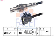 10.7129 Lambda sonda Made in Italy - OE Equivalent FACET