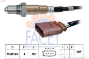 10.7362 Lambda sonda Made in Italy - OE Equivalent FACET