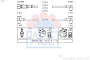 4.8727 Sada kabelů pro zapalování Made in Italy - OE Equivalent FACET