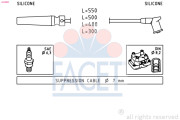 4.9509 Sada kabelů pro zapalování Made in Italy - OE Equivalent FACET