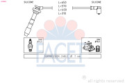 4.9658 Sada kabelů pro zapalování Made in Italy - OE Equivalent FACET