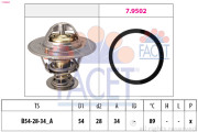 7.8220 Termostat, chladivo Made in Italy - OE Equivalent FACET