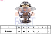 7.8289S Termostat, chladivo Made in Italy - OE Equivalent FACET