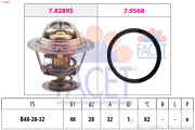 7.8466 Termostat, chladivo Made in Italy - OE Equivalent FACET