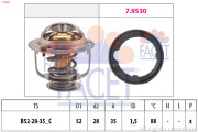 7.8489 Termostat, chladivo Made in Italy - OE Equivalent FACET