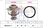 7.8683 Termostat, chladivo Made in Italy - OE Equivalent FACET