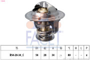 7.8694S Termostat, chladivo Made in Italy - OE Equivalent FACET