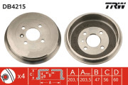 DB4215 Brzdový buben TRW