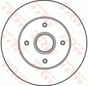 DF2708 Brzdový kotouč TRW