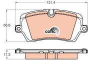 GDB2029 Brzdové destičky COTEC TRW