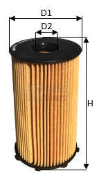 ML4515 Olejový filtr CLEAN FILTERS