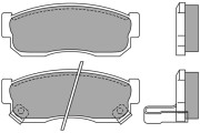 ASN-2157 Sada brzdových destiček, kotoučová brzda AISIN