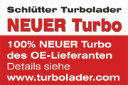 172-03345 Dmychadlo, plnění Original NEW GARRETT Turbocharger SCHLÜTTER TURBOLADE