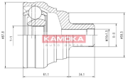 6586 Sada kloubů, hnací hřídel KAMOKA