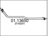 01.13650 Výfuková trubka MTS