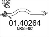 01.40264 Výfuková trubka MTS