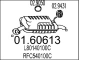 01.60613 Zadní tlumič výfuku MTS