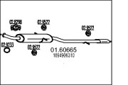 01.60665 Zadní tlumič výfuku MTS