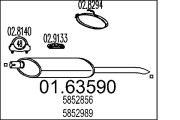 01.63590 Zadní tlumič výfuku MTS