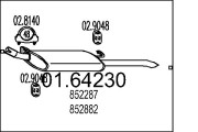 01.64230 Zadní tlumič výfuku MTS