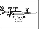 01.67710 Zadní tlumič výfuku MTS