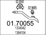 01.70055 Výfuková trubka MTS