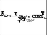 01.96200 Zadní tlumič výfuku MTS